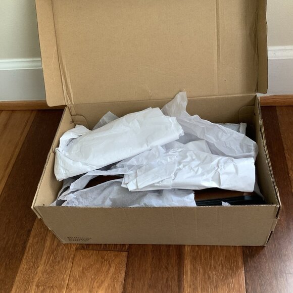 Clarks Men’s Gilman Free Brown Tan Leather Loafers Dress Shoes Slip On 11M NIB - Picture 14 of 14